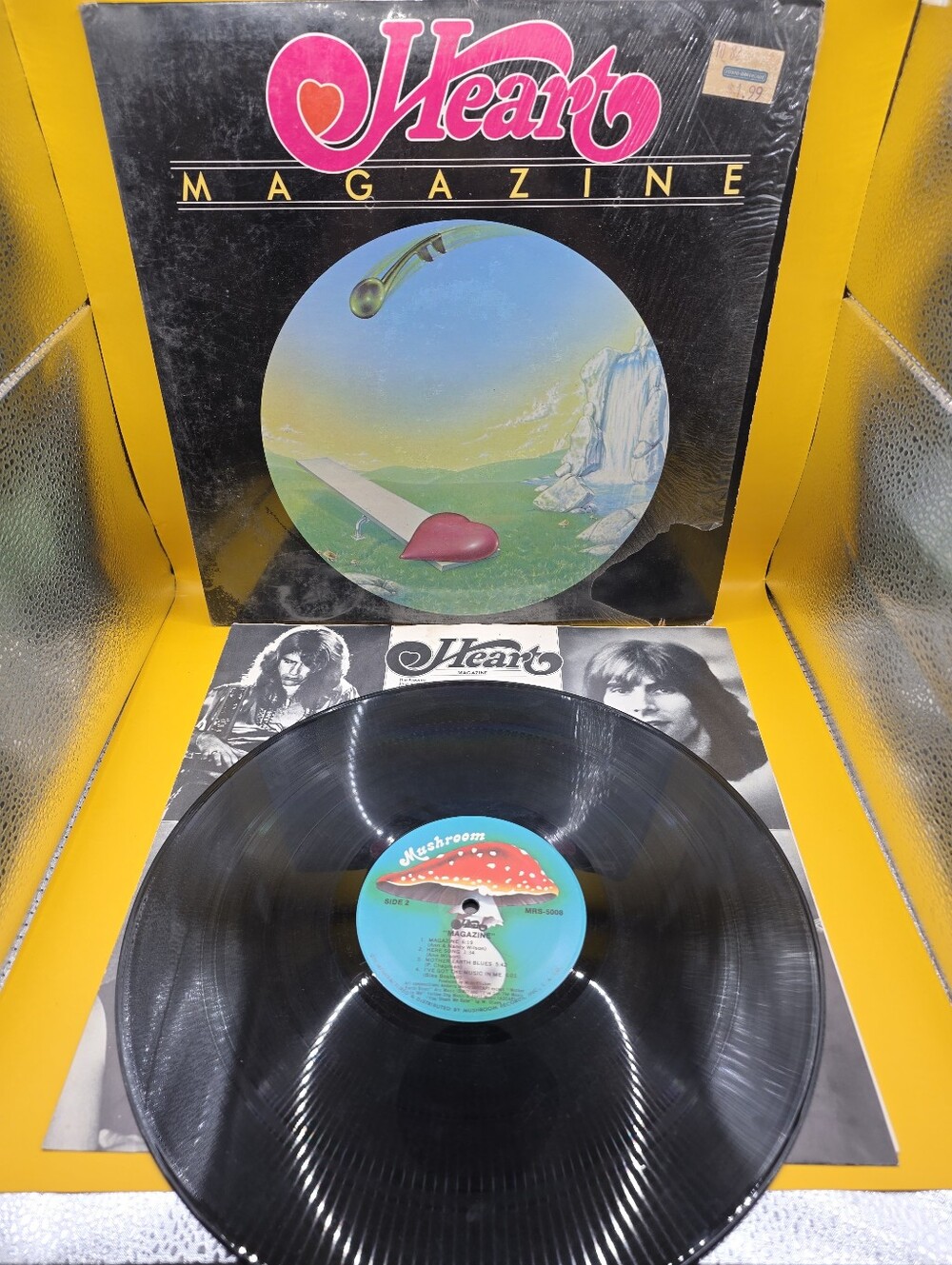 Heart Magazine 1978 Vinyl LP Album Record Rock